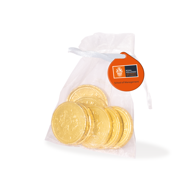 Organza Bag – Chocolate Coins