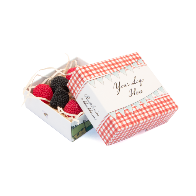 Summer Collection – Eco Treat Box – Blackberries & Raspberries