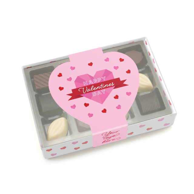 Valentines – Luxury 12 Choc Box – Chocolate Truffles