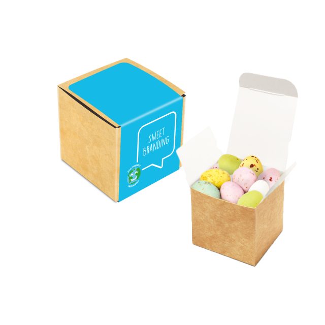 Eco Range – Eco Kraft Cube – Speckled Eggs