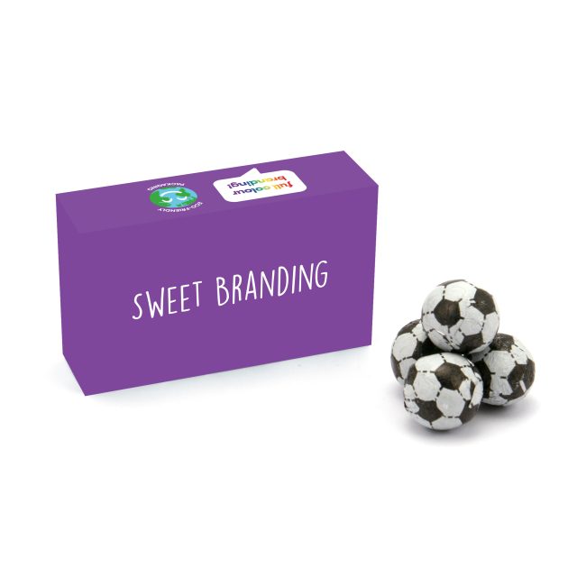 Eco Range – Eco Maxi Box – Chocolate Footballs