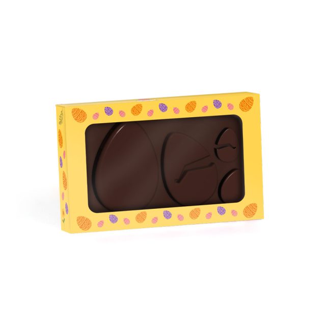 Easter – Eco Window Box – Vegan Dark Chocolate – Broken Eggs