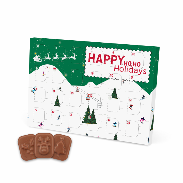 Advent Calendars – Mini Advent Calendar – Milk Chocolate – 41% Cocoa